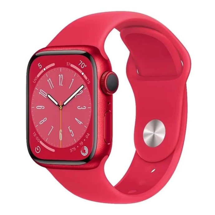 Смарт-годинник Apple Watch Series 8 GPS 41mm PRODUCT RED Aluminum Case w. PRODUCT RED S. Band (MNP73, MNUG3)  Фото №0