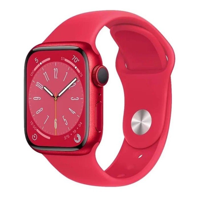 Смарт-годинник Apple Watch Series 8 GPS 41mm PRODUCT RED Aluminum Case w. PRODUCT RED S. Band - M/L (MNUH3)  Фото №0