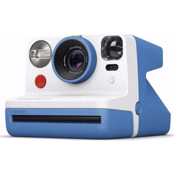 Фотокамера мгновенной печати Polaroid Now Blue  Фото №0