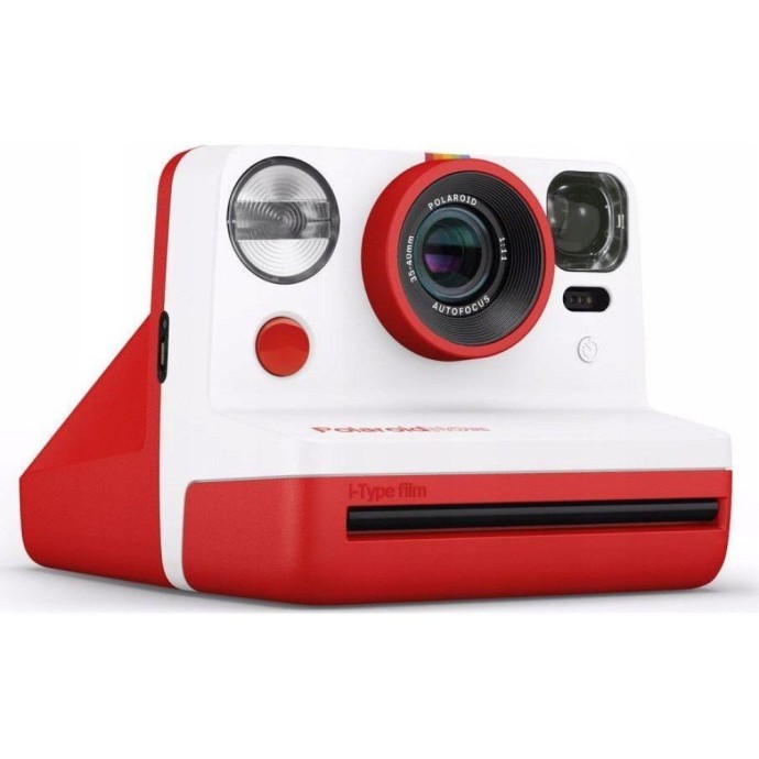 Фотокамера мгновенной печати Polaroid Now Red  Фото №1