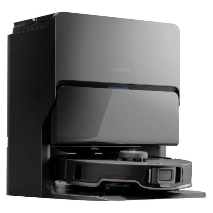 Робот-пилосос із вологим прибиранням RoboRock S8 MaxV Ultra Black (S8MVU52-00)  Фото №0