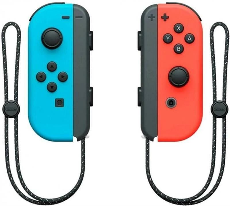 Портативная игровая приставка Nintendo Switch OLED with Neon Blue и Neon Red Joy-Con (045496453442)  Фото №3