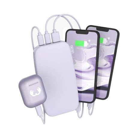 Внешний аккумулятор (павербанк) Fresh&#039;n Rebel Powerbank 18000mAh Dreamy Lilac  Фото №2