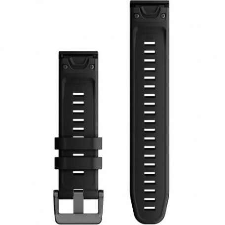 Ремешок Garmin Ремешок QuickFit 22 Watch Bands Silicone - Black (010-13280-00)  Фото №0