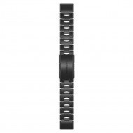 Ремешок Garmin QuickFit 22 Watch Bands Vented Titanium Bracelet with Carbon Grey DLC Coating (010-12863-09)