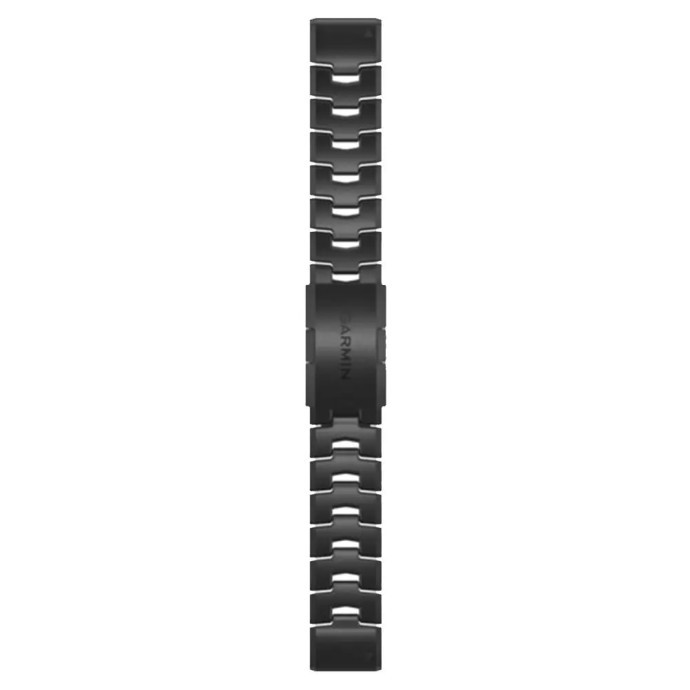 Ремінець Garmin QuickFit 22 Watch Bands Vented Titanium Bracelet with Carbon Grey DLC Coating (010-12863-09)