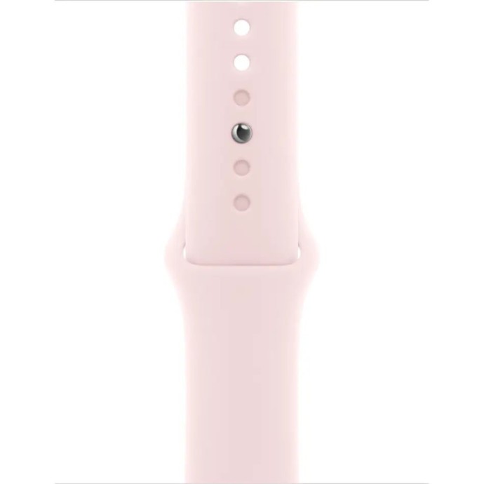 Смарт-часы Apple Watch Series 9 GPS + Cellular 41mm Pink Alu. Case w. Light Pink Sport Band - S/M (MRHY3)  Фото №1