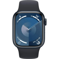 Смарт-годинник Apple Watch Series 9 GPS + Cellular 41mm Midnight Alu. Case w. Midnight S. Band - M/L (MRHT3)