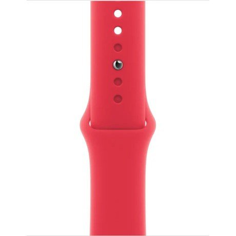Смарт-часы Apple Watch Series 9 GPS + Cellular 41mm PRODUCT RED Alu. Case w. PRODUCT RED Sport Band - M/L (MRY83)  Фото №1