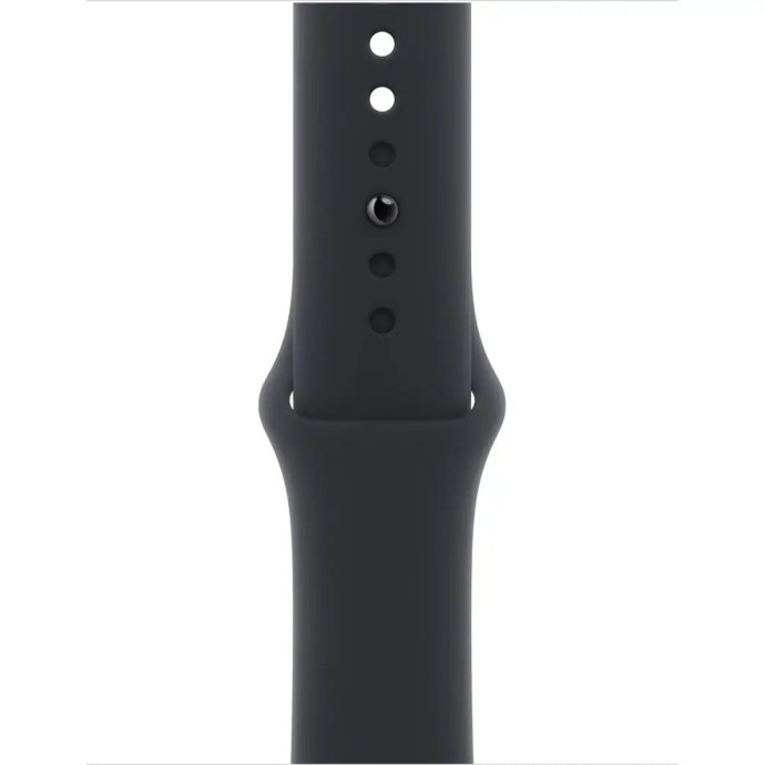 Смарт-годинник Apple Watch Series 9 GPS + Cellular 41mm Graphite S. Steel Case w. Midnight S. Band - M/L (MRJ93)  Фото №1
