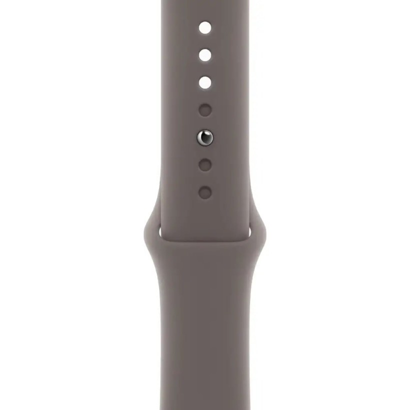 Смарт-годинник Apple Watch Series 9 GPS + Cellular 41mm Gold S. Steel Case w. Clay Sport Band - M/L (MRJ63)  Фото №1