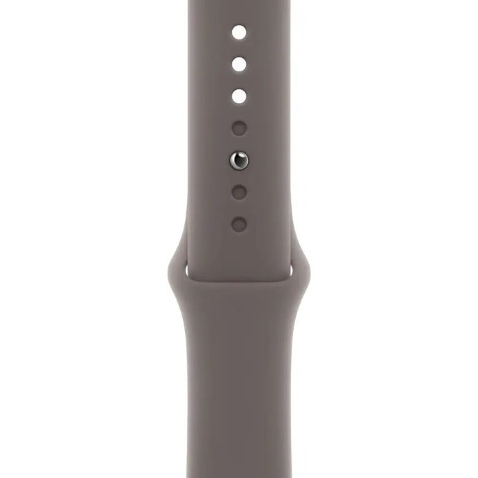 Смарт-годинник Apple Watch Series 9 GPS + Cellular 41mm Gold S. Steel Case w. Clay Sport Band - M/L (MRJ63)  Фото №1