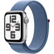 Смарт-годинник Apple Watch SE 2 GPS 40mm Silver Aluminium Case with Winter Blue Sport Loop (MRE33)