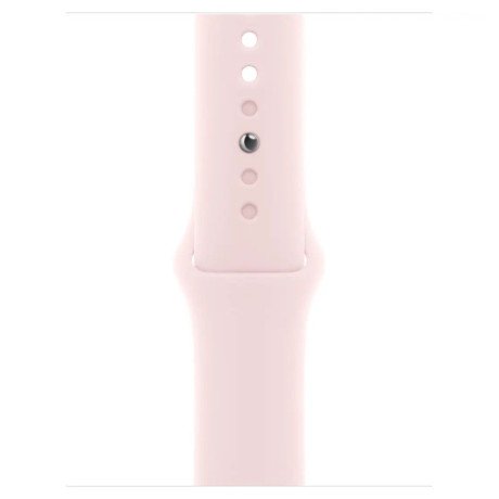 Смарт-часы Apple Watch Series 9 GPS 45mm Pink Aluminum Case w. Light Pink S. Band - S/M (MR9G3)  Фото №1