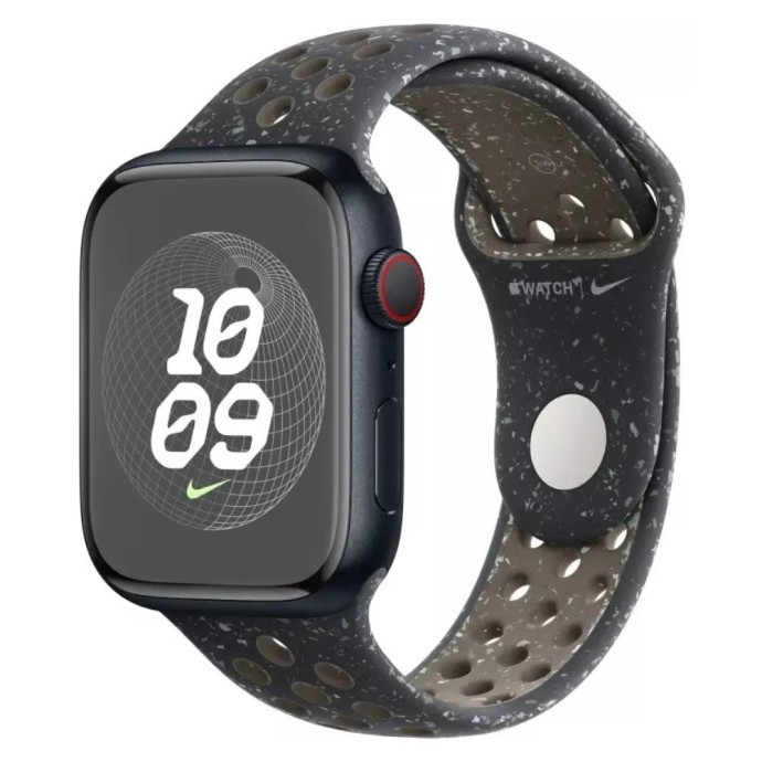 Смарт-часы Apple Watch Series 9 GPS 45mm Midnight Alu. Case w. Midnight Sky Nike S. Band - M/L (MR9Q3+MUV53)  Фото №0