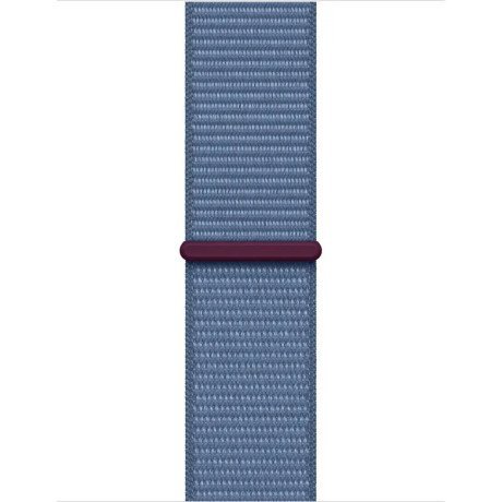 Смарт-часы Apple Watch SE 2 GPS 44mm часы Apple Watch SE 2 GPS 44mm Silver Aluminium Case with Winter Blue Sport Loop (MREF3)  Фото №1