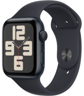 Смарт-годинник Apple Watch SE 2 GPS 44mm Midnight Aluminum Case w. Midnight S. Band - M/L (MNTG3)