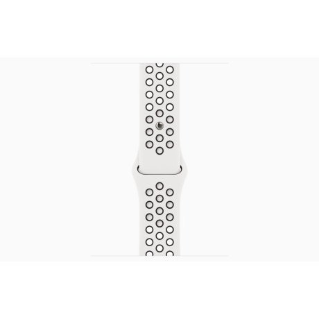 Смарт-часы Apple Watch SE 2 GPS 44mm часы Apple Watch SE 2 GPS 44mm Starlight Aluminum Case with Summit White/Black Nike Sport Band S/M (MNLA3)  Фото №1