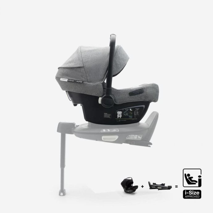 Автокрісло Bugaboo Turtle Air i-Size by Nuna Grey Melange (S002789003)  Фото №4