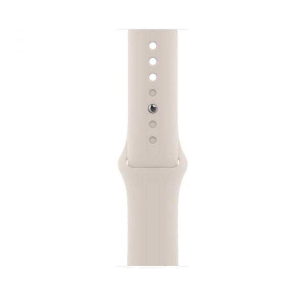 Смарт-часы Apple Watch Series 7 GPS + Cellular 45mm S. Aluminum Case w. Starlight S. Band (MKJ83)  Фото №1