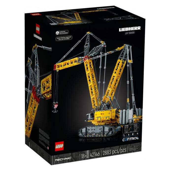 Блоковий конструктор LEGO Гусеничний кран Liebherr LR 13000 (42146)  Фото №1