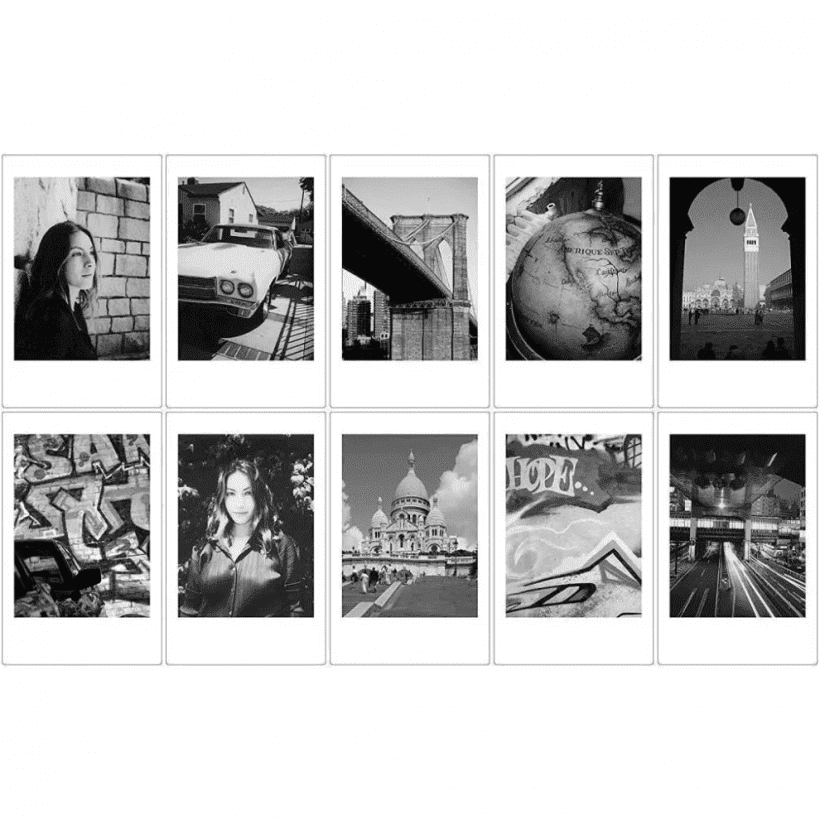 Фотобумага для камеры Fujifilm Monochrome Instax Mini Glossy (70100137913)  Фото №2