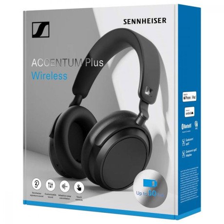 Наушники с микрофоном Sennheiser Accentum Plus Wireless Black (700176)  Фото №3