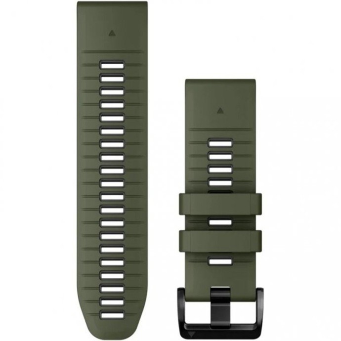 Ремінець Garmin QuickFit 26 Watch Bands Silicone - Moss/Graphite Silicone (010-13281-07)