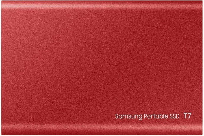 SSD накопичувач Samsung T7 2 TB Red (MU-PC2T0R/WW)  Фото №5