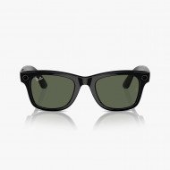 Смарт-окуляри Ray-Ban  Meta Wayfarer Shiny Black Frame Green Lenses (RW4006 601/71 50-22)