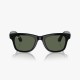 Смарт-окуляри Ray-Ban  Meta Wayfarer Shiny Black Frame Green Lenses (RW4006 601/71 50-22)