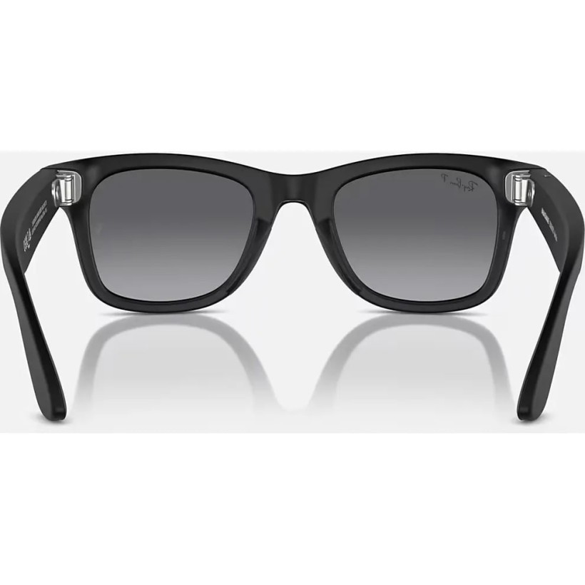 Смарт-окуляри Ray-Ban Meta Wayfarer Matte Black Frame Graphite Lenses (RW4006 601ST3 50-22)  Фото №1