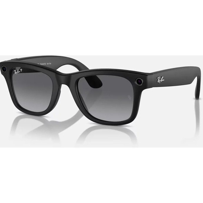 Смарт-окуляри Ray-Ban Meta Wayfarer Matte Black Frame Graphite Lenses (RW4006 601ST3 50-22)  Фото №0