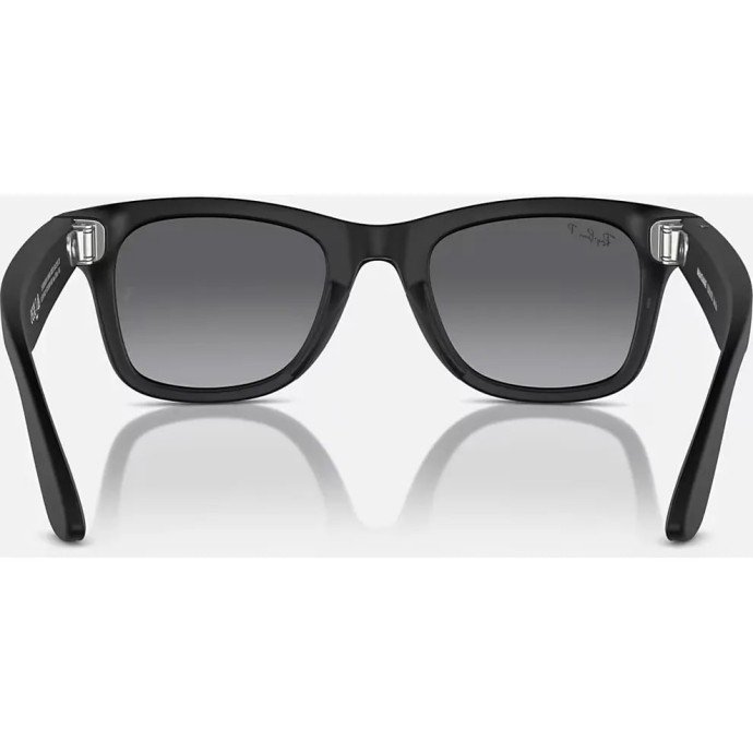 Смарт-окуляри Ray-Ban Meta Wayfarer Matte Black Frame Graphite Lenses (RW4006 601ST3 50-22)  Фото №1