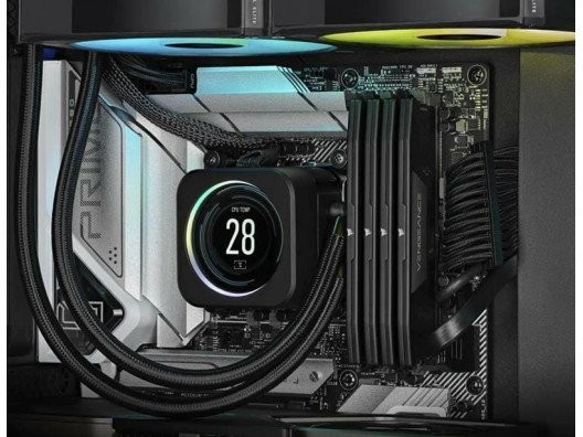 Память для настольных компьютеров Corsair 64 GB (2x32GB) DDR4 5600 MHz Vengeance (CMK64GX5M2B5600C40)  Фото №3