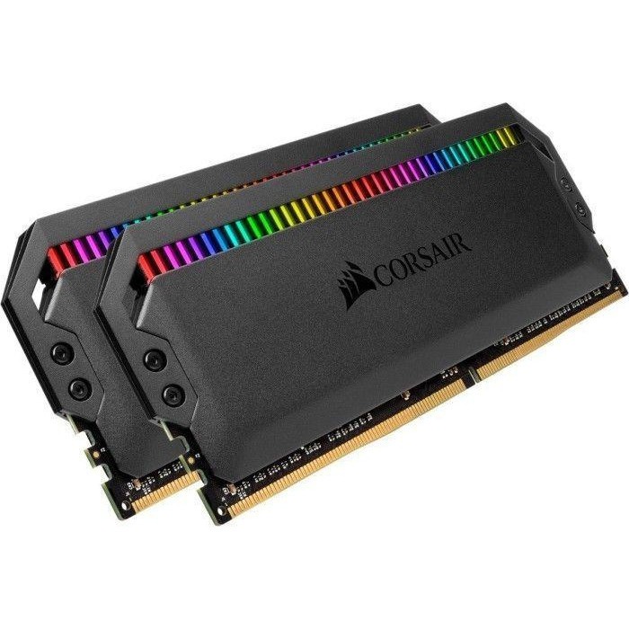 Память для настольных компьютеров Corsair 32GB (2x16GB) DDR4 3600MHz Dominator Platinum RGB (CMT32GX4M2Z3600C18)  Фото №1
