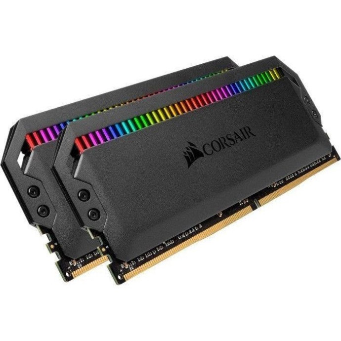 Память для настольных компьютеров Corsair 32GB (2x16GB) DDR4 3600MHz Dominator Platinum RGB (CMT32GX4M2Z3600C18)  Фото №1