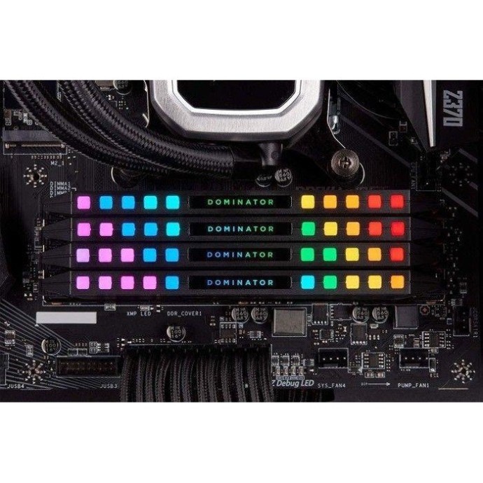 Память для настольных компьютеров Corsair 32GB (2x16GB) DDR4 3600MHz Dominator Platinum RGB (CMT32GX4M2Z3600C18)  Фото №5