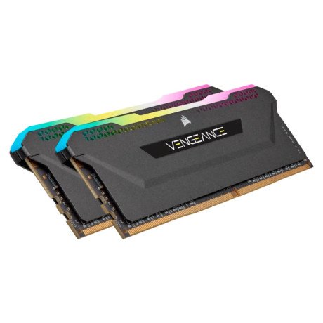 Память для настольных компьютеров Corsair 32GB (2x16GB) DDR4 3200MHz Vengeance PRO SL Black (CMH32GX4M2Z3200C18)  Фото №0
