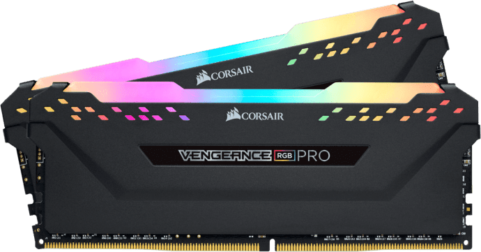 Память для настольных компьютеров Corsair 32GB (2x16GB) DDR4 3000MHz Vengeance RGB Pro Black (CMW32GX4M2C3000C15)  Фото №1