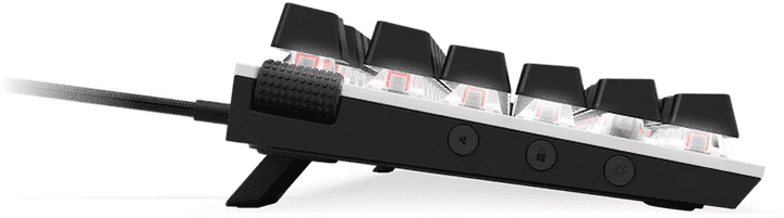 Клавиатура NZXT Function Tenkeyless Gateron Red Switches Layout White (KB-1TKUK-WR)  Фото №1