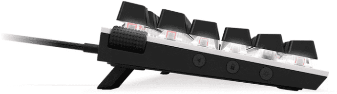 Клавиатура NZXT Function Tenkeyless Gateron Red Switches Layout White (KB-1TKUK-WR)  Фото №1