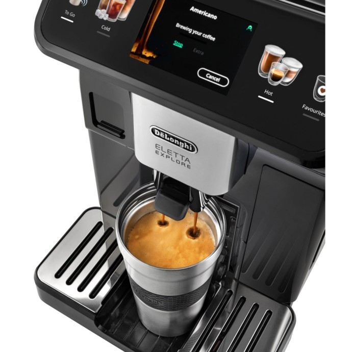 Кавомашина автоматична Delonghi Eletta Explore ECAM 450.55.G  Фото №1