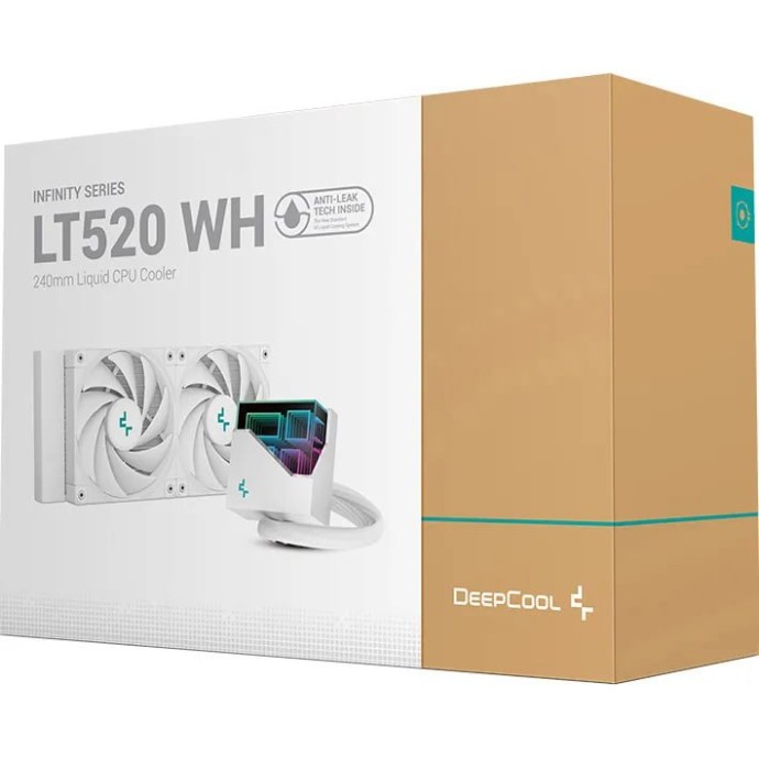 Водяное охлаждение Deepcool LT520 WH (R-LT520-WHAMNF-G-1)  Фото №3