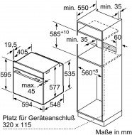 Духовка электрическая Bosch HSG636ES1