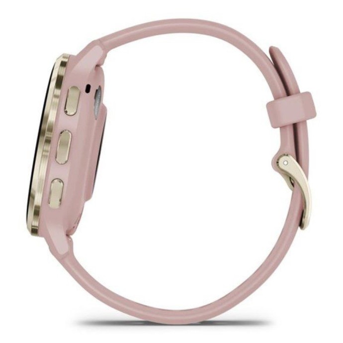 Смарт-часы Garmin Venu 3S Soft Gold S. Steel Bezel w. Dust Rose Case and S. Band (010-02785-03/53)  Фото №2