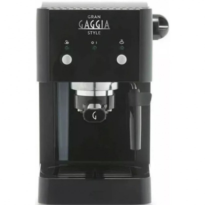 Рожковая кофеварка эспрессо Gaggia Gran Style Black (RI8423/11)