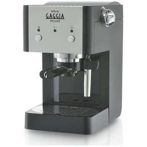Рожковая кофеварка эспрессо Gaggia Gran Deluxe Black (RI8425/11)  Фото №0