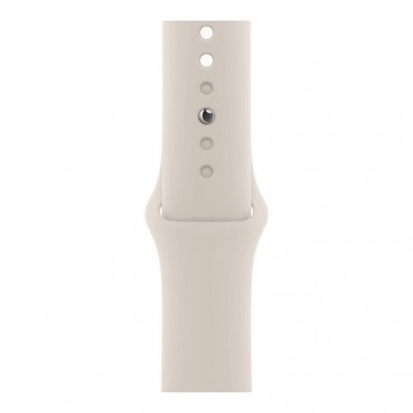 Смарт-годинник Apple Watch Series 9 GPS 41mm Starlight Aluminum Case w. Starlight Sport Band - S/M (MR8T3)  Фото №1