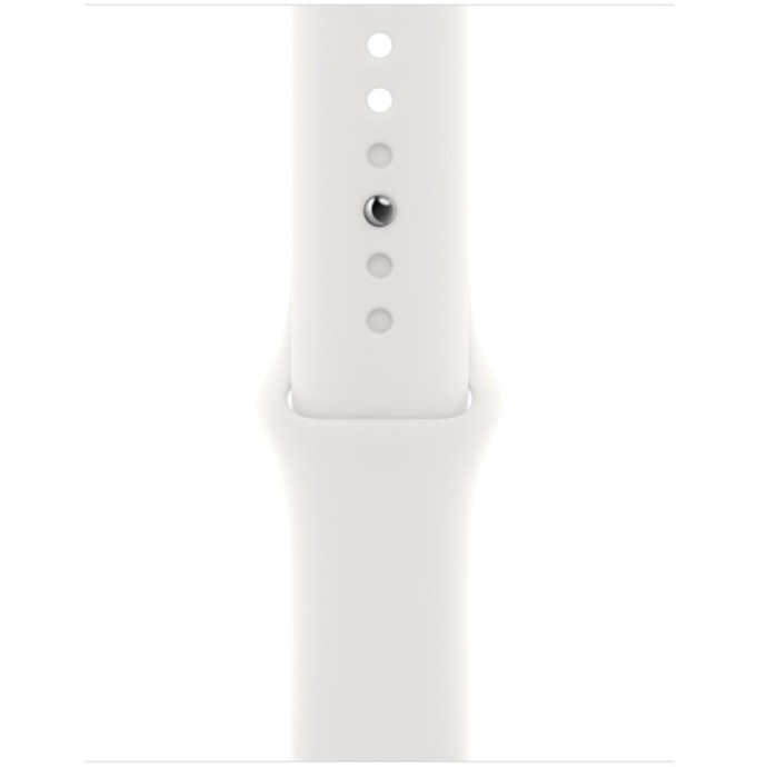 Смарт-часы Apple Watch Series 8 GPS + Cellular 45mm Silver Aluminum Case with White S. Band (MP4J3)  Фото №1